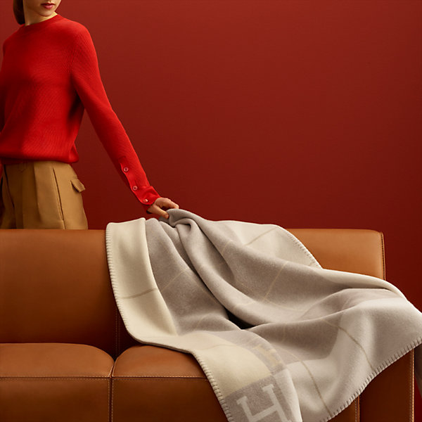 Avalon III throw blanket | Hermès Thailand